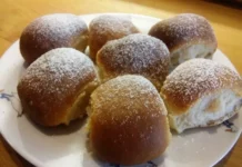 Dokonalé pečené buchty na plechu, 100% tradičný recept