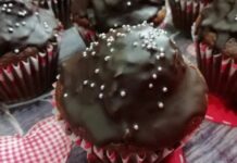 Perníkové muffiny. Foto - Nela