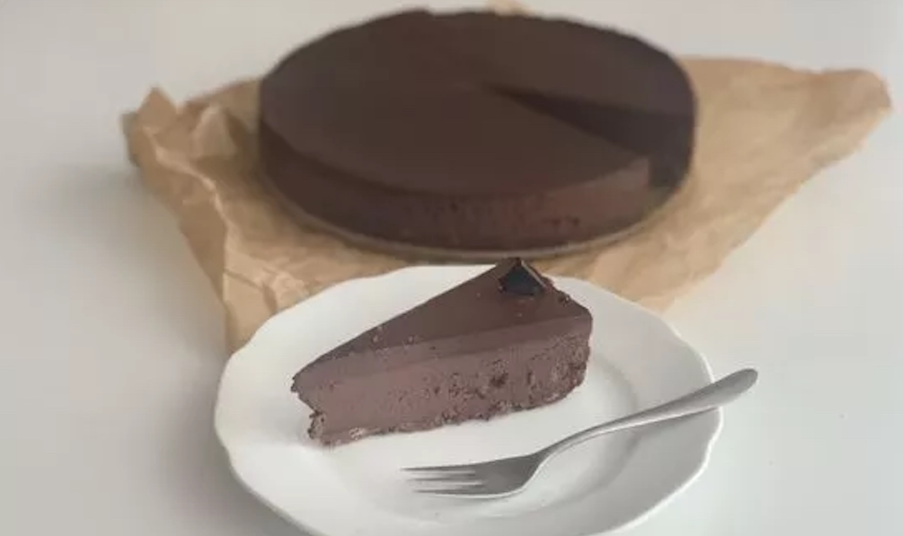 Čokoládový cheesecake, skutočne overený recept. Foto - Andrea