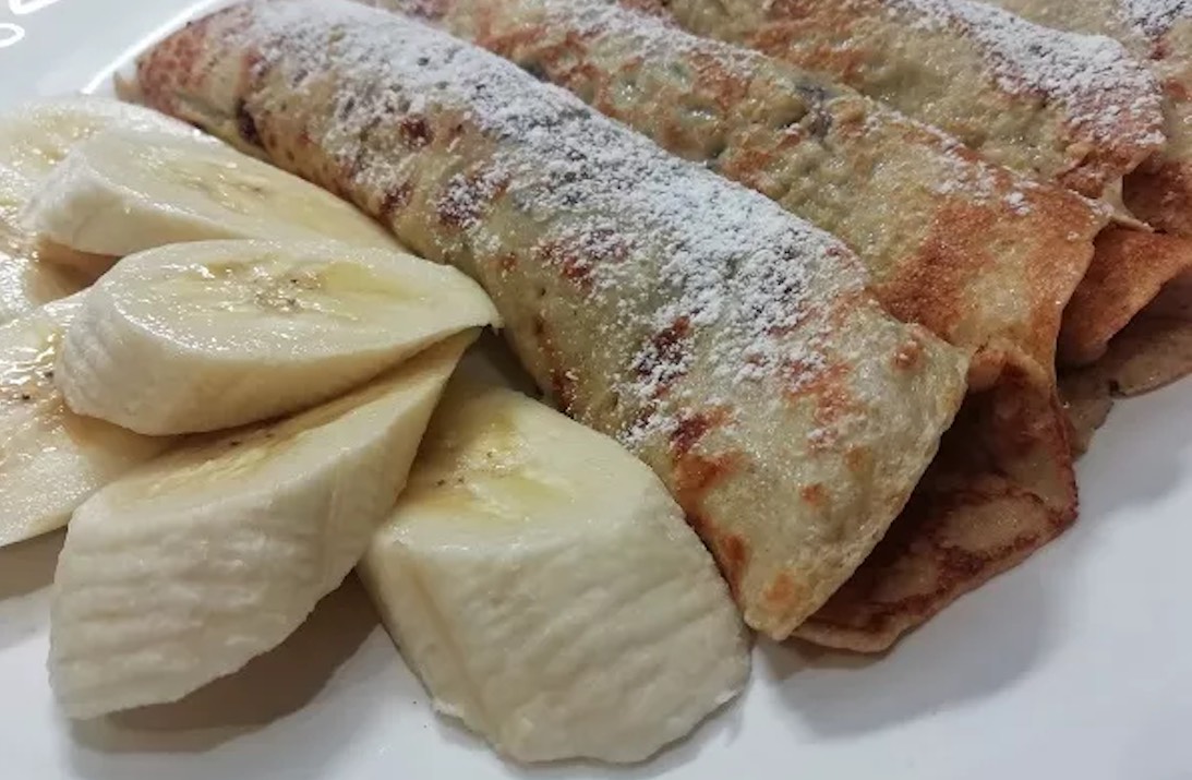 Najlepšie hrnčekové palacinky. Jednoduchý recept z dielne webu Najlepšie koláče. Sladké maškrtenie želáme. Foto - Nela