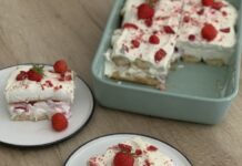 Tiramisu s jahodami bez pečenia. Fotka - Andrea